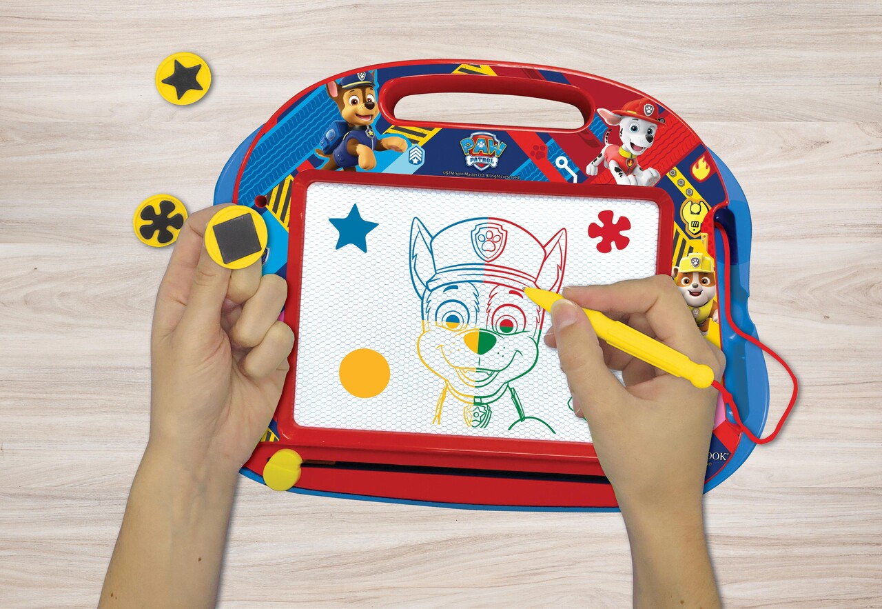 Tabla magnetica de desenat Paw Patrol, LEXIBOOK, 33x26x4 cm, plastic/magnet, multicolor - imagine 5